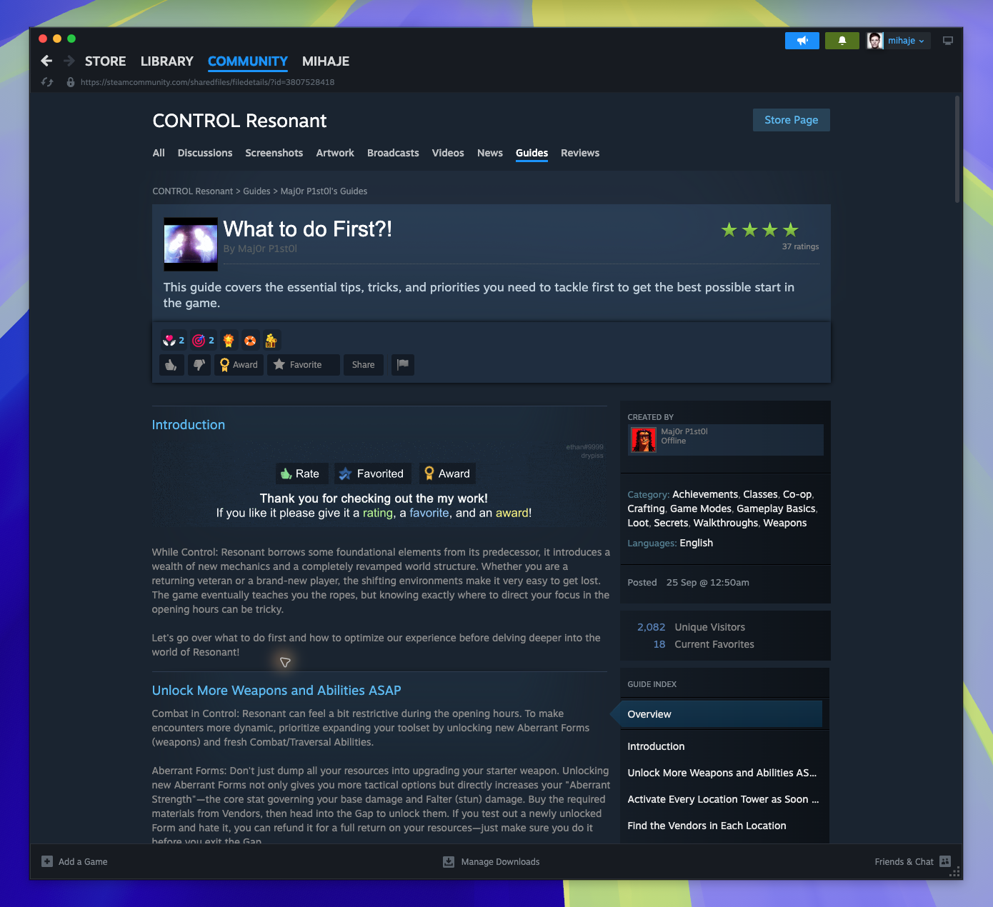 Community - User Generated Content — Guide (Captured)