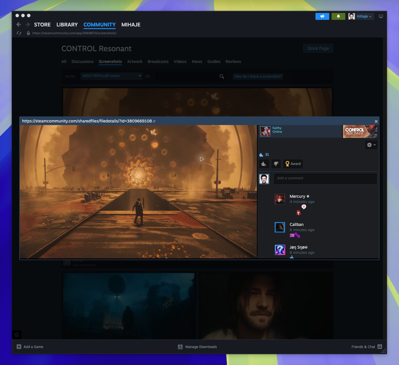 Community - User Generated Content — Screenshot (Captured)