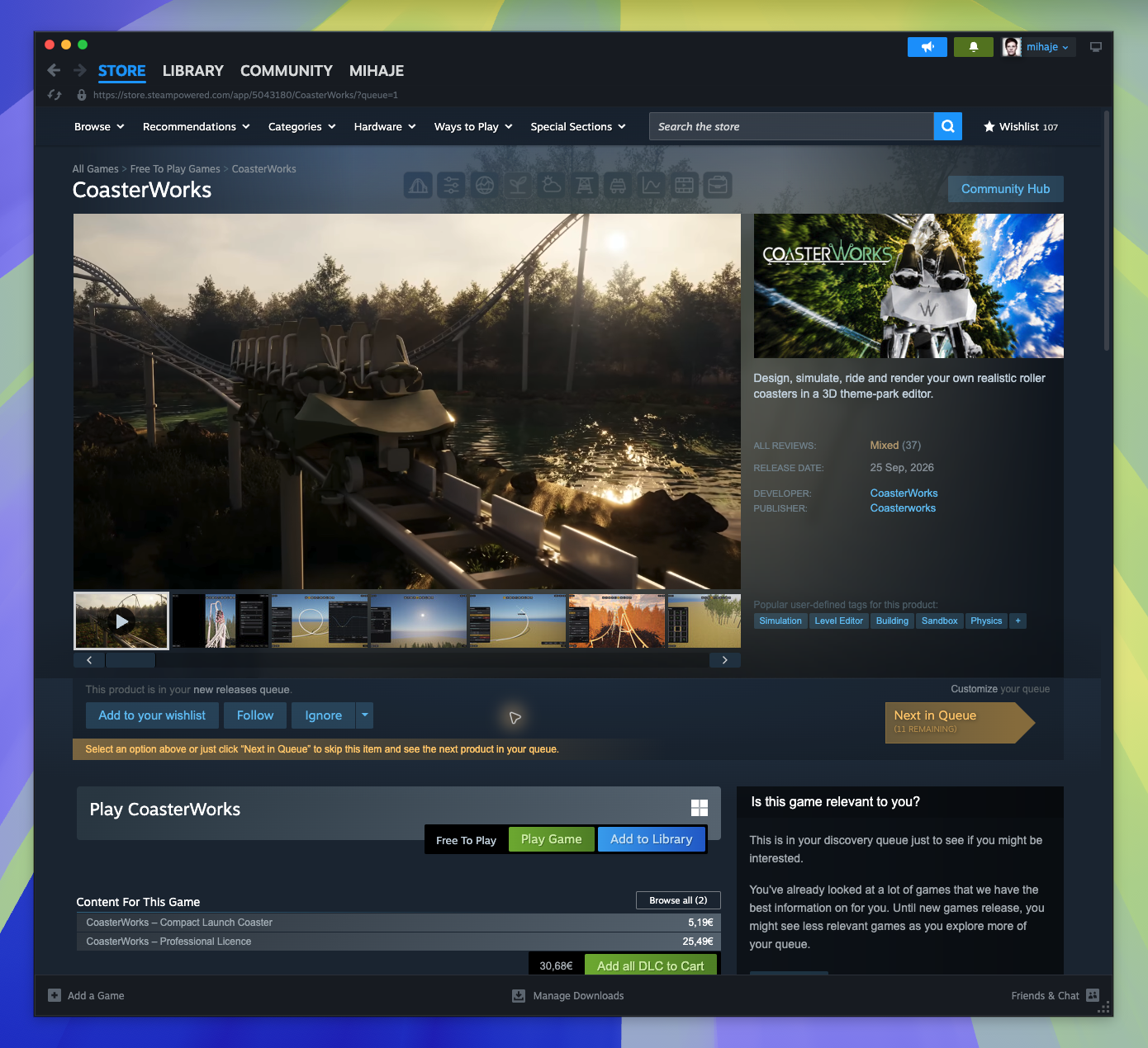 Other Product Pages — DLC Listing (Captured)